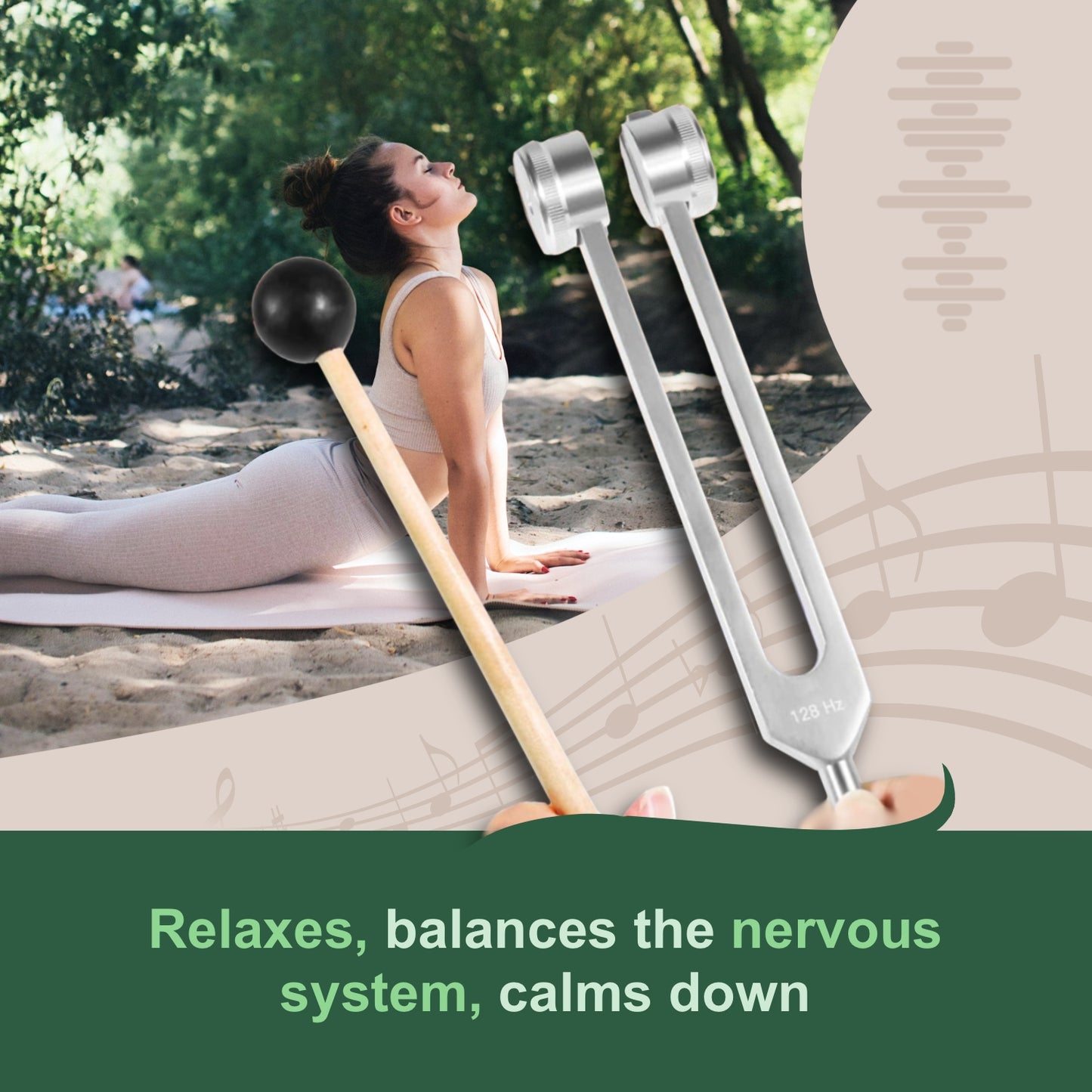 128 Hz Healing Instrument