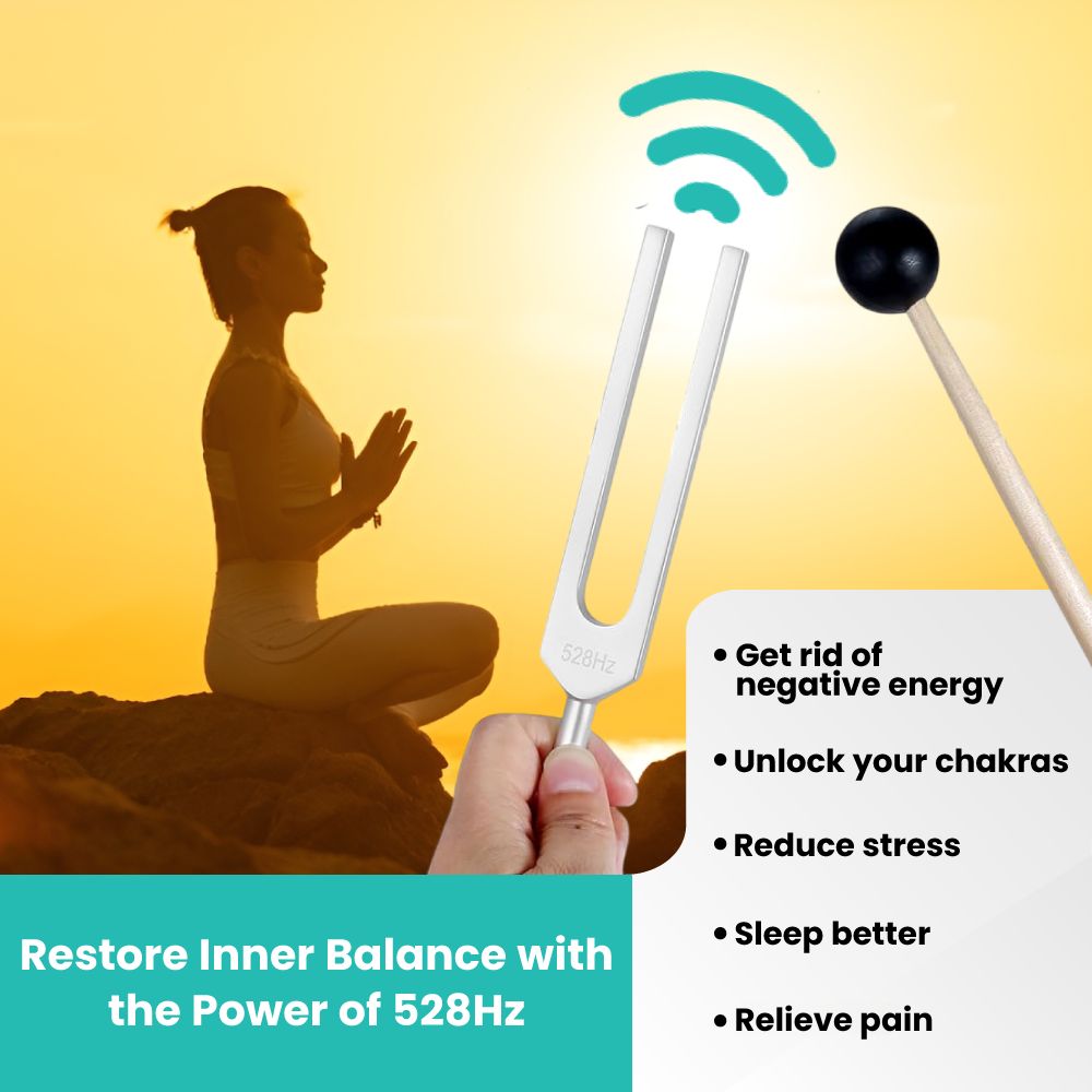 528 Hz "Miracle Tone" Healing Instrument + Gifts