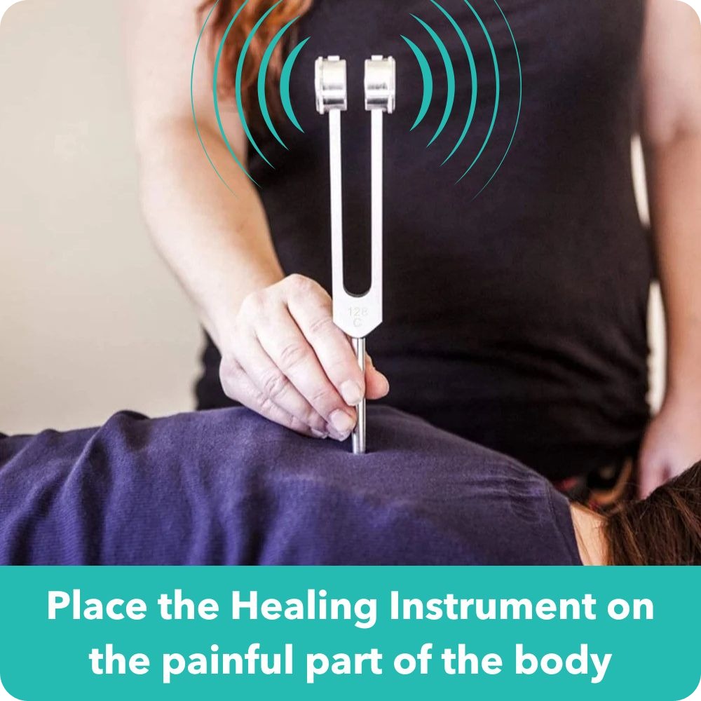 Set di Diapason In Lega di Alluminio Strumento per Terapia del Suono Set di Diapason In Lega di Alluminio Strumento per Terapia del Suono